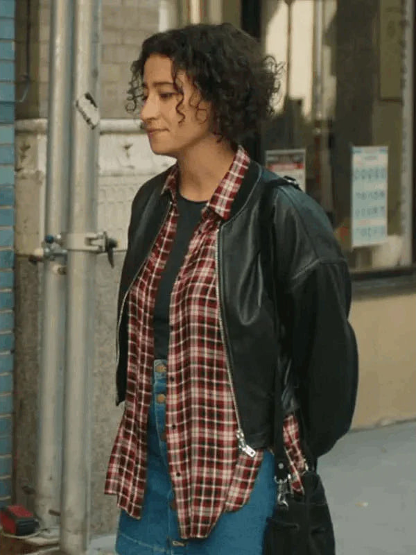 Ilana Glazer Babes 2024 Leather Jacket