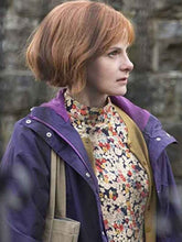 A Discovery of Witches Gillian Chamberlain Purple Jacket