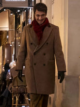 Emily In Paris S04 Marcello Brown Wool Coat