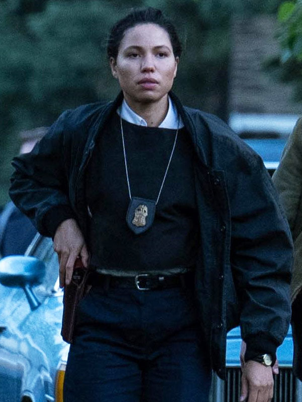 The Order 2024 Jurnee Smollett Black Bomber Jacket