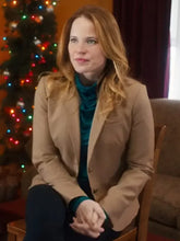 Joy Keogh A Very Vermont Christmas 2024 Brown Blazer