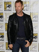 Aaron Eckhart Adam Frankenstein Leather Jacket