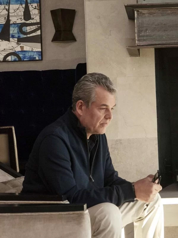 Danny Huston Yellowstone Blue Jacket