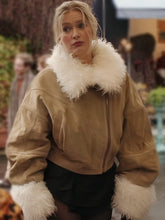 Camille Emily in Paris S04 Shearling Leather Jacket