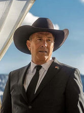 John Dutton Yellowstone Season 5 Grey Blazer