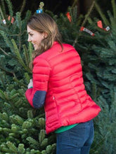 Kate Middleton Red Puffer Jacket