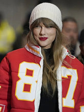 Kelce 87 Taylor Swift Puffer Jacket