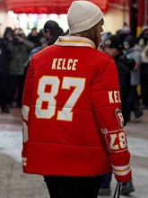 Kelce 87 Taylor Swift Puffer Jacket