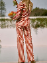 Emily In Paris S04 Emily Cooper Red & White Striped Blazer