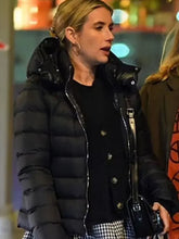 Madame Web 2024 Emma Roberts Puffer Jacket