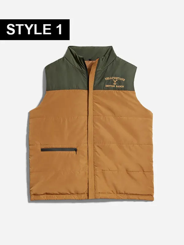 Men's Yellowstone Dutton Ranch Vest