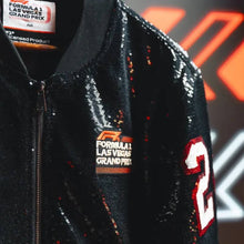 Las Vegas Sequin Bomber Jacket ? Limited Edition Grand Prix Style