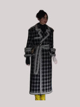 Plaid Coat Worn by Emily Cooper in Season 4 of Emily in Paris