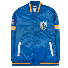 LA Chargers 30th Anniversary Blue Satin Varsity Jacket