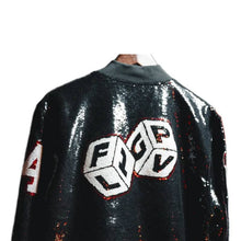 Las Vegas Sequin Bomber Jacket ? Limited Edition Grand Prix Style