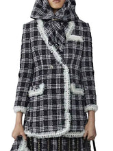 Plaid Coat Worn by Emily Cooper in Season 4 of Emily in Paris