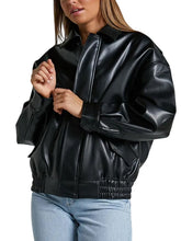 Women's Lioness Kenny Bomber Black Jacket